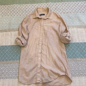 Cotton cashemere button shirt